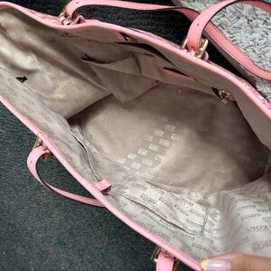 Pink Michael Kors tote